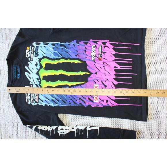 Rare Monster Hoonigan t shirt Small Limited Edition Ken Block Tire Slayer Race - Picture 3 of 10